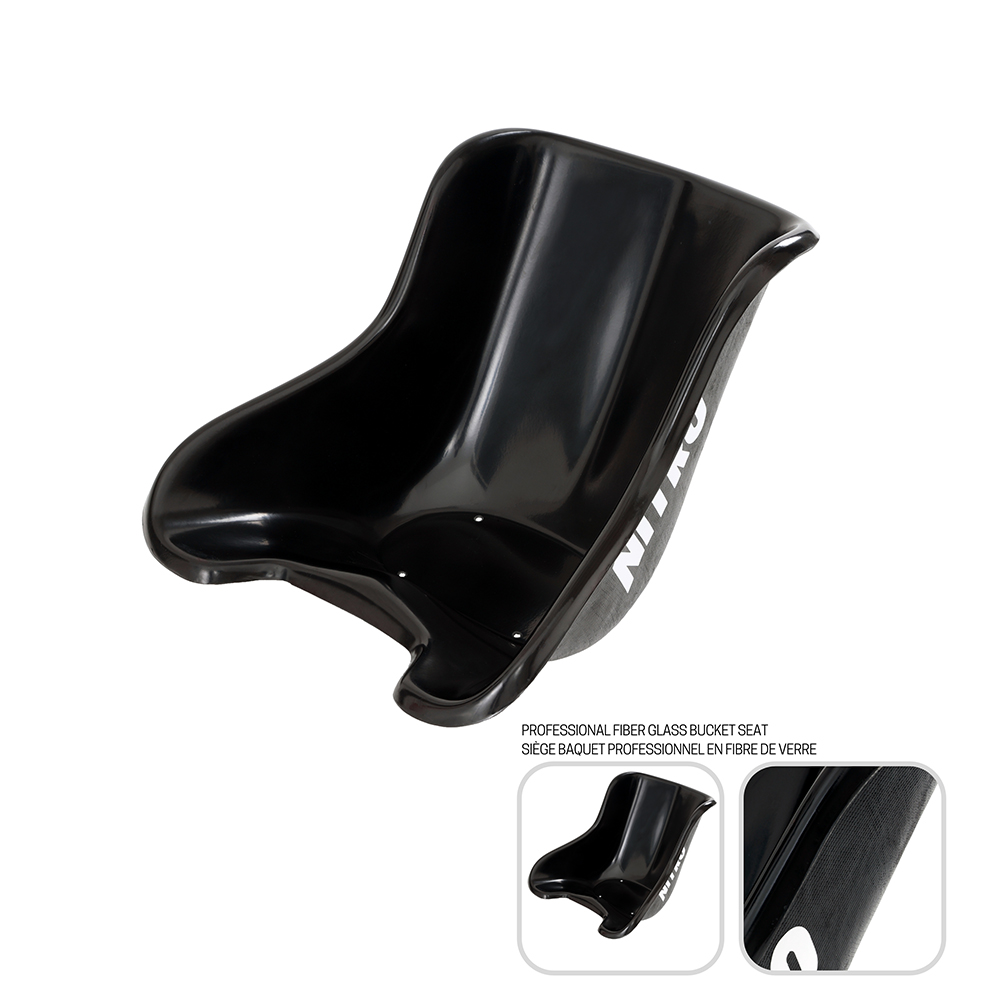 NitroKart FiberGlass Bucket Seat OP NK77 FGSML Size M/L